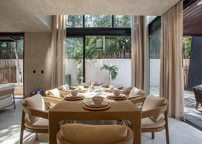 De Lujo 5 Rec, Aldea Zama, Casa 15 Personas, Playa Tulum, Mexico