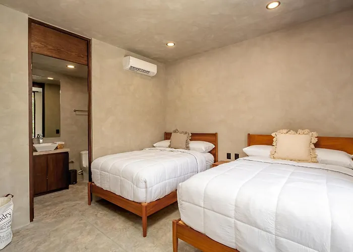 De Lujo 5 Rec, Aldea Zama, Casa 15 Personas, Playa Tulum, Mexico