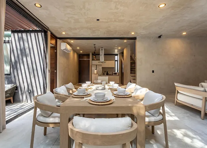 De Lujo 5 Rec, Aldea Zama, Casa 15 Personas, Playa Tulum, Mexico * Tulum