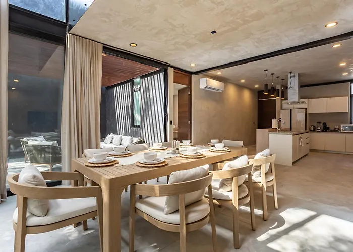 De Lujo 5 Rec, Aldea Zama, Casa 15 Personas, Playa Tulum, Mexico