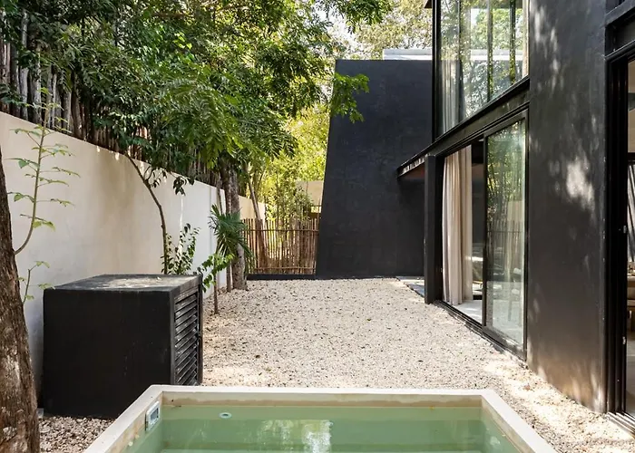 Villa De Lujo 5 Rec, Aldea Zama, Casa 15 Personas, Playa Tulum, Mexico