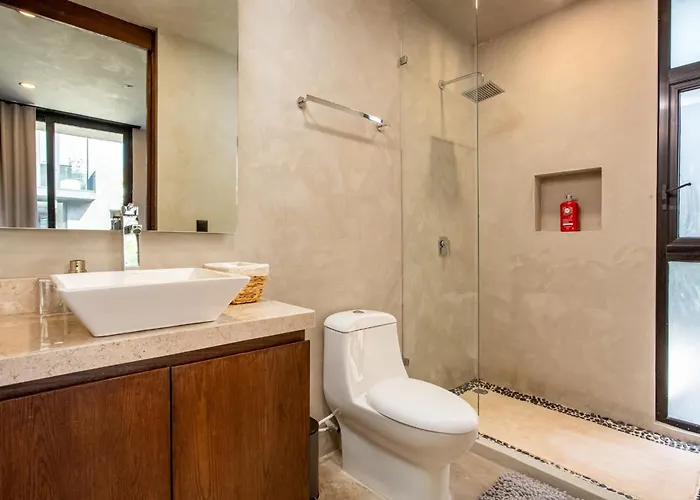 Villa De Lujo 5 Rec, Aldea Zama, Casa 15 Personas, Playa Tulum, Mexico Tulum