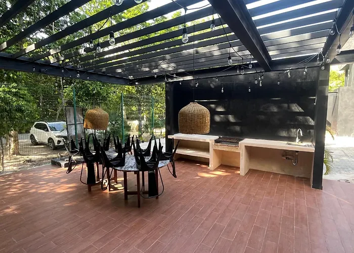 Villa De Lujo 5 Rec, Aldea Zama, Casa 15 Personas, Playa Tulum, Mexico